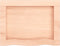 vidaXL - Wastafelblad - 40x30x4 - cm - onbehandeld - massief - hout