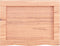 vidaXL - Wastafelblad - 40x30x6 - behandeld - massief - hout - lichtbruin