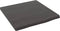 vidaXL - Wastafelblad - 40x40x2 - cm - behandeld - massief - hout - donkergrijs