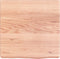 vidaXL - Wastafelblad - 40x40x6 - behandeld - massief - hout - lichtbruin