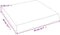 vidaXL - Wastafelblad - 40x40x6 - cm - onbehandeld - massief - hout