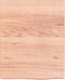 vidaXL - Wastafelblad - 40x50x(2-4) - cm - behandeld - massief - hout - lichtbruin