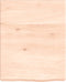 vidaXL - Wastafelblad - 40x50x(2-6) - cm - onbehandeld - massief - hout