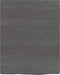 vidaXL - Wastafelblad - 40x50x2 - cm - behandeld - massief - hout - donkergrijs