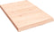 vidaXL - Wastafelblad - 40x60x(2-4) - cm - onbehandeld - massief - hout