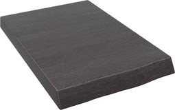 vidaXL - Wastafelblad - 40x60x(2-6) - cm - behandeld - massief - hout - donkerbruin