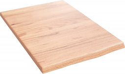 vidaXL - Wastafelblad - 40x60x2 - behandeld - massief - hout - lichtbruin