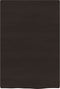vidaXL - Wastafelblad - 40x60x2 - cm - behandeld - massief - hout - donkerbruin