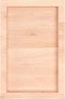vidaXL - Wastafelblad - 40x60x6 - cm - onbehandeld - massief - hout