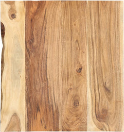 vidaXL Wastafelblad 58x55x2.5 cm massief acaciahout