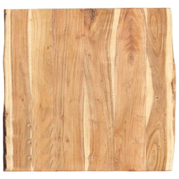 vidaXL Wastafelblad 58x55x3.8 cm massief acaciahout