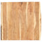 vidaXL Wastafelblad 58x55x3.8 cm massief acaciahout