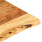 vidaXL Wastafelblad 58x55x3.8 cm massief acaciahout