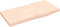 vidaXL - Wastafelblad - 60x30x2 - cm - onbehandeld - massief - hout