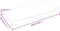 vidaXL - Wastafelblad - 60x30x4 - cm - onbehandeld - massief - hout