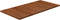 vidaXL - Wastafelblad - 60x40x1,5cm - behandeld - massief - hout - donkerbruin