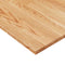 vidaXL - Wastafelblad - 60x40x1,5cm - behandeld - massief - hout - lichtbruin