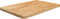 vidaXL - Wastafelblad - 60x40x2,5cm - behandeld - massief - hout - lichtbruin