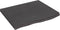 vidaXL - Wastafelblad - 60x50x(2-4) - cm - behandeld - massief - hout - donkerbruin