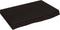 vidaXL - Wastafelblad - 60x50x(2-4) - cm - behandeld - massief - hout - donkerbruin