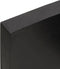 vidaXL - Wastafelblad - 60x50x(2-6) - cm - behandeld - massief - hout - donkerbruin