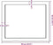 vidaXL - Wastafelblad - 60x50x4 - cm - onbehandeld - massief - hout