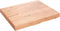 vidaXL - Wastafelblad - 60x50x6 - behandeld - massief - hout - lichtbruin