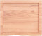 vidaXL - Wastafelblad - 60x50x6 - behandeld - massief - hout - lichtbruin