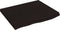 vidaXL - Wastafelblad - 60x60x(2-4) - cm - behandeld - massief - hout - donkerbruin