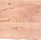 vidaXL - Wastafelblad - 60x60x(2-4) - cm - behandeld - massief - hout - lichtbruin