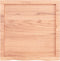 vidaXL - Wastafelblad - 60x60x(2-6) - cm - behandeld - massief - hout - lichtbruin
