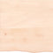vidaXL - Wastafelblad - 60x60x2 - cm - onbehandeld - massief - hout
