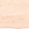 vidaXL - Wastafelblad - 60x60x4 - cm - onbehandeld - massief - hout