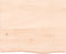vidaXL - Wastafelblad - 60x60x6 - cm - onbehandeld - massief - hout
