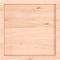 vidaXL - Wastafelblad - 60x60x6 - cm - onbehandeld - massief - hout