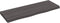 vidaXL - Wastafelblad - 80x30x(2-4) - cm - behandeld - massief - hout - donkerbruin