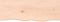 vidaXL - Wastafelblad - 80x30x(2-6) - cm - onbehandeld - massief - hout