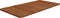vidaXL - Wastafelblad - 80x40x1,5 - cm - behandeld - massief - hout - donkerbruin