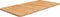 vidaXL - Wastafelblad - 80x40x1,5cm - behandeld - massief - hout - lichtbruin
