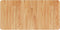 vidaXL - Wastafelblad - 80x40x2,5cm - behandeld - massief - hout - lichtbruin