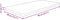 vidaXL - Wastafelblad - 80x40x2,5cm - behandeld - massief - hout - lichtbruin