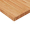 vidaXL - Wastafelblad - 80x40x2,5cm - behandeld - massief - hout - lichtbruin