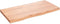 vidaXL - Wastafelblad - 80x40x4 - behandeld - massief - hout - lichtbruin