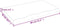 vidaXL - Wastafelblad - 80x50x(2-6) - cm - behandeld - massief - hout - donkerbruin