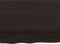 vidaXL - Wastafelblad - 80x60x(2-4) - cm - behandeld - massief - hout - donkerbruin