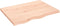 vidaXL - Wastafelblad - 80x60x(2-4) - cm - onbehandeld - massief - hout