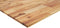 vidaXL - Wastafelblad - met - olieafwerking - 80x40x2 - cm - massief - acaciahout