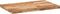 vidaXL - Wastafelblad - met - olieafwerking - 80x50x4 - cm - massief - acaciahout
