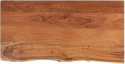vidaXL - Wastafelblad - rechthoekig - 120x60x2,5 - massief - acaciahout