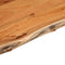 vidaXL - Wastafelblad - rechthoekig - 120x60x2,5 - massief - acaciahout